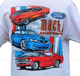 Ford mustang mach 1 shirt in grey