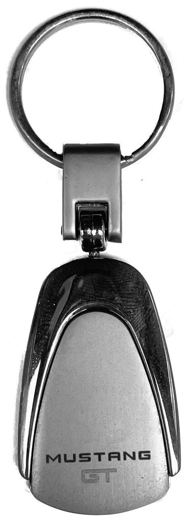Ford mustang GT teardrop keychain (block logo)