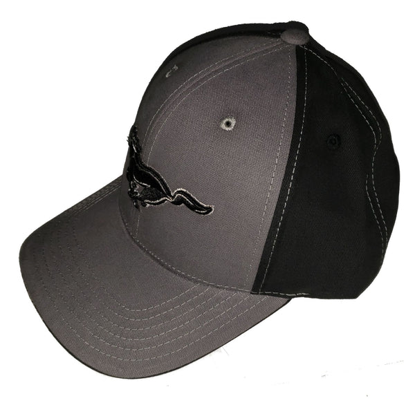 Retro Vintage Style F150 Mustang Hat Cap Licensed Ford Oval Grey Mesh Black 70s Accessories | Retro Vintage Style F15 Mustang Hat Cap  main image 4
