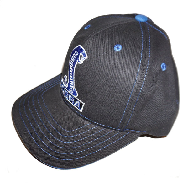 Ford Cobra black hat with embroidered logo – The Mustang Trailer
