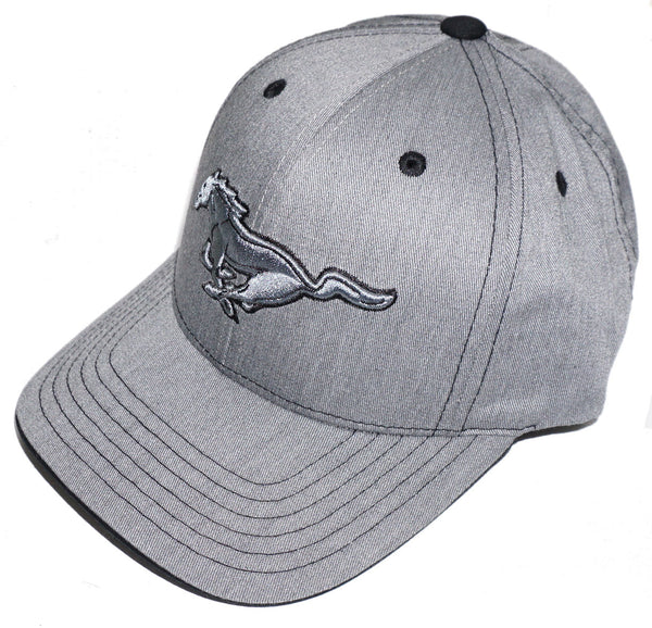 Ford mustang light gray hat – The Mustang Trailer