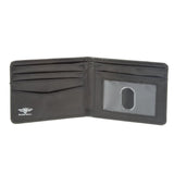 Ford mustang black GT/CS textured Saffiano leather wallet