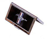 Ford Mustang business card holder with tri bar logo (large)