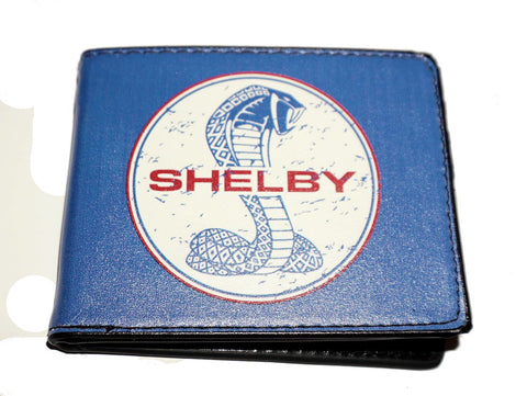 Shelby bi-fold wallet with old style logo