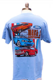 Ford Mustang "Mach 1" shirt in light blue