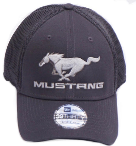 Ford mustang charcoal flex fit hat