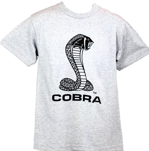 Cobra tiffany snake t shirt in light gray