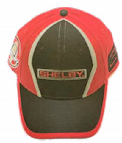 Shelby hat in red and black