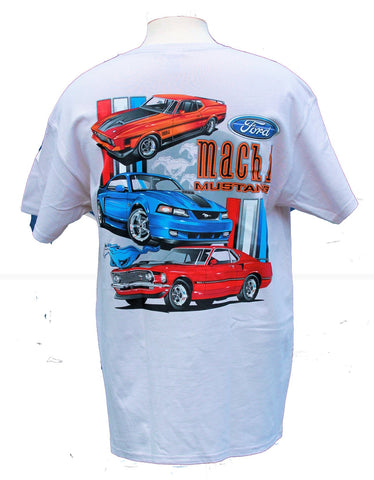 Ford mustang mach 1 shirt in grey