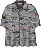 Mercury vintage button down camp shirt