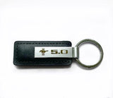 5.0 Leather keychain