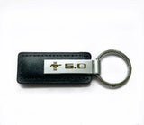 5.0 Leather keychain