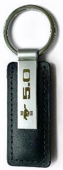 5.0 Leather keychain