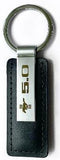 5.0 Leather keychain