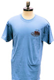 Ford Mustang "Mach 1" shirt in light blue