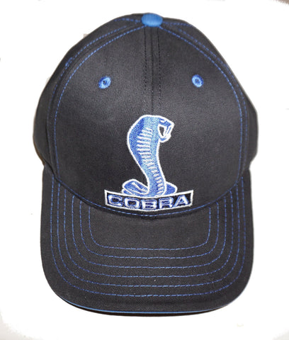 Ford Cobra black hat with embroidered logo