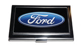 Ford oval business card holder