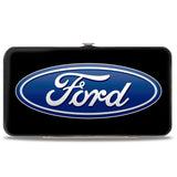 Ford ladies hinged clutch with Ford oval
