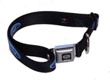 Ford dog collar in black in 4 sizes