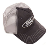 Ford charcoal and tan mesh back hat