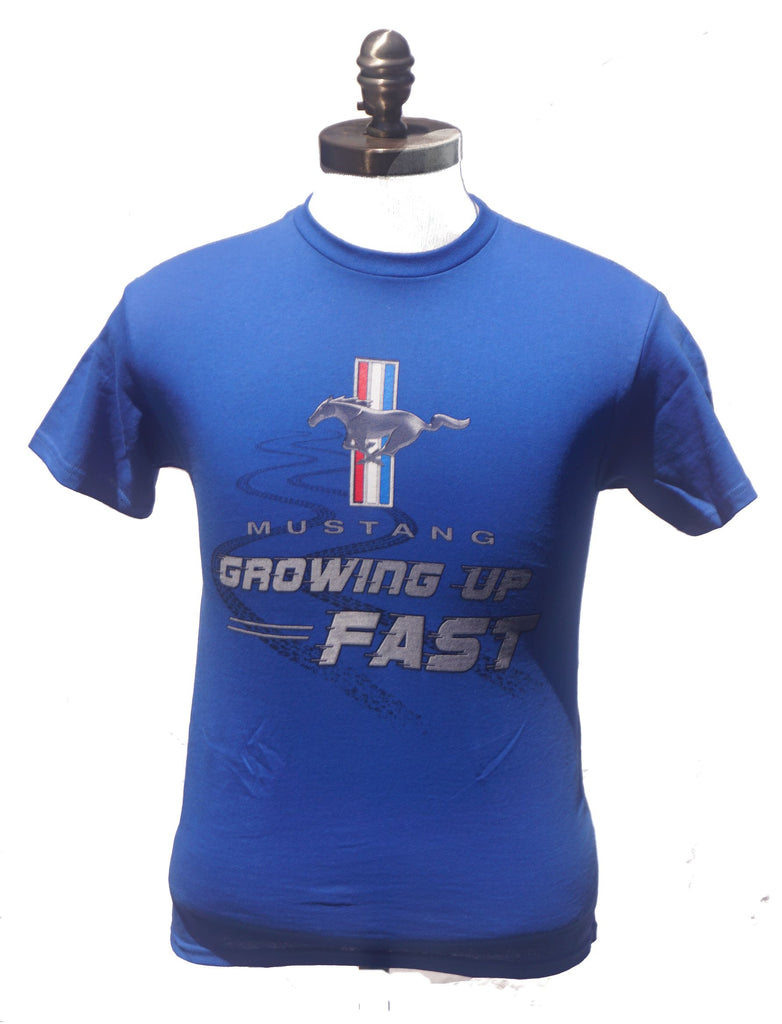 Ford mustang kids growing up fast shirt