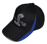 Shelby GT 500 black and blue two tone hat