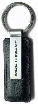 Ford mustang GT leather keychain