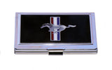 Ford Mustang business card holder with tri bar logo (large)