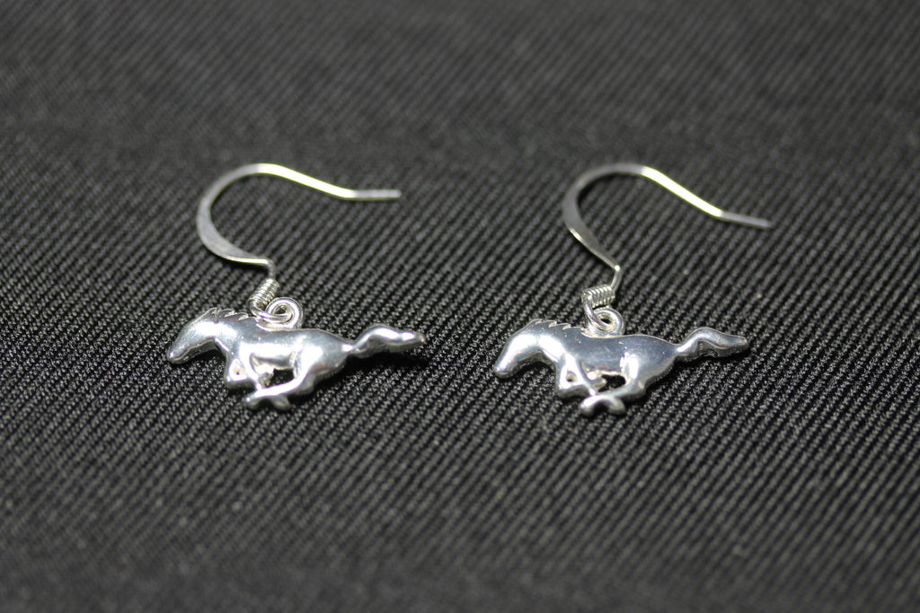 Ford Mustang sterling silver earrings