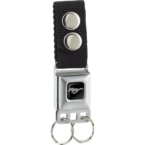 Ford Mustang seat belt keychain