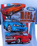 Ford Mustang "Mach 1" shirt in light blue