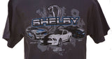 Shelby GT500, KR, Supersnake shirt in grey