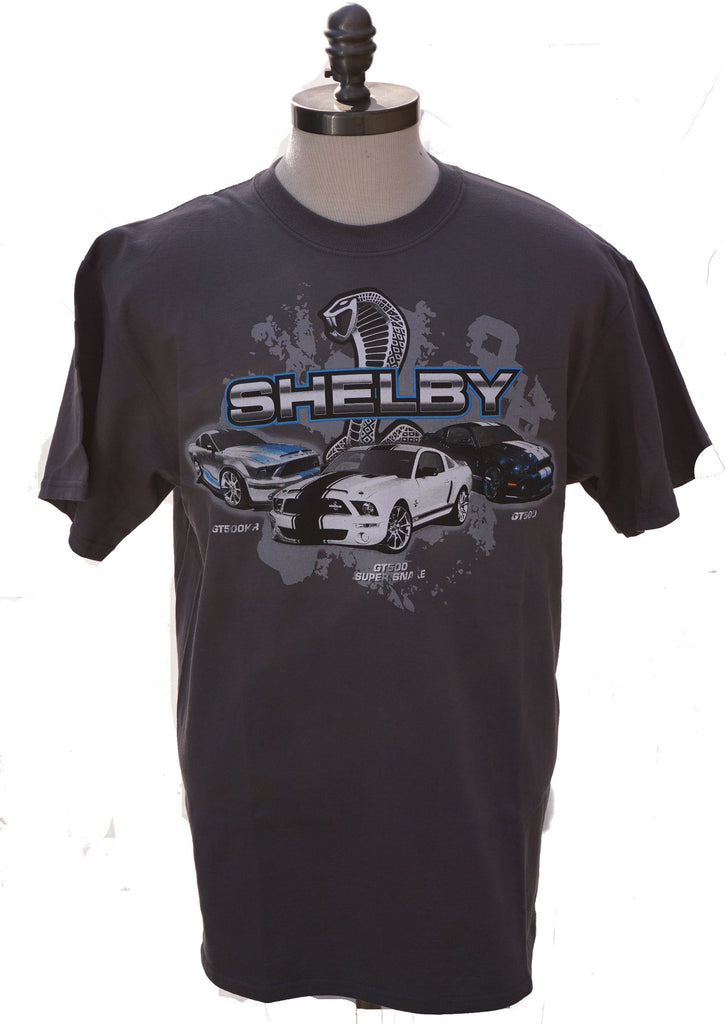 Shelby GT500, KR, Supersnake shirt in grey