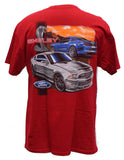 Shelby Super Snake shirt in red