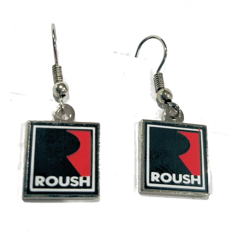 Roush earrings with french loops