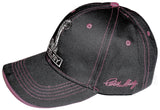 Shelby Ladies' Hat (Black / Pink)
