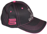 Shelby Ladies' Hat (Black / Pink)