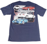 Ford mustang SN95/ New Edge Shirt in Navy Blue