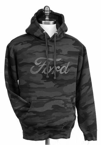 Ford black camo hoodie