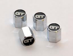 Ford Mustang GT valve stem caps