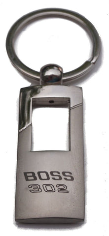 Ford mustang boss 302 rectangle keychain