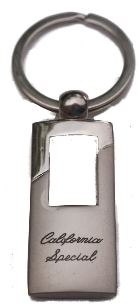 Ford mustang california special rectangle keychain