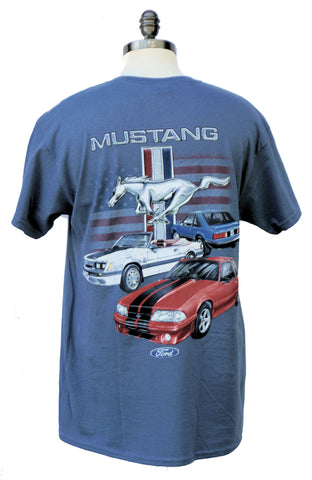 Ford Mustang "Fox Body 3-car" shirt