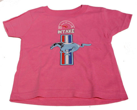 Ford Mustang infant shirt in pink