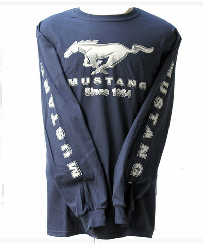 Ford Mustang Long Sleeve style shirt (navy)