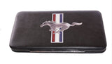 Ford Mustang ladies clutch wallets (tri bar logo)