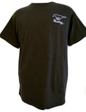 Ford mustang multicar shirt (1965-1969) in black service station caption