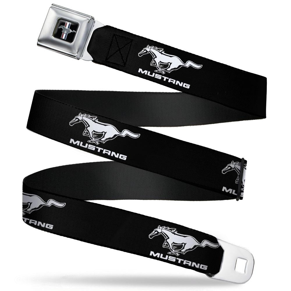 Ford Mustang Seatbelt Belt with running horse logo